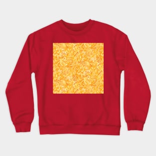 Marigold Seahorse Spirals Crewneck Sweatshirt